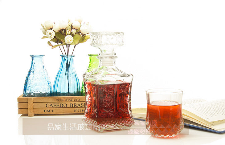 Glass Whisky Bottle JR 1091