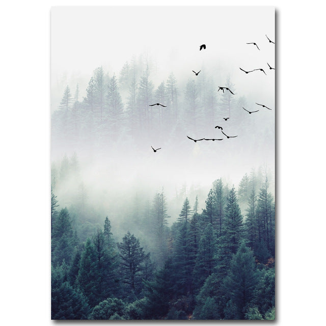 Forest Lanscape Poster