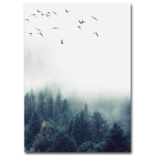 Forest Lanscape Poster