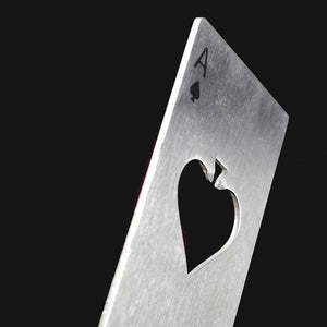 Poker Ace of Spades Beer Opener