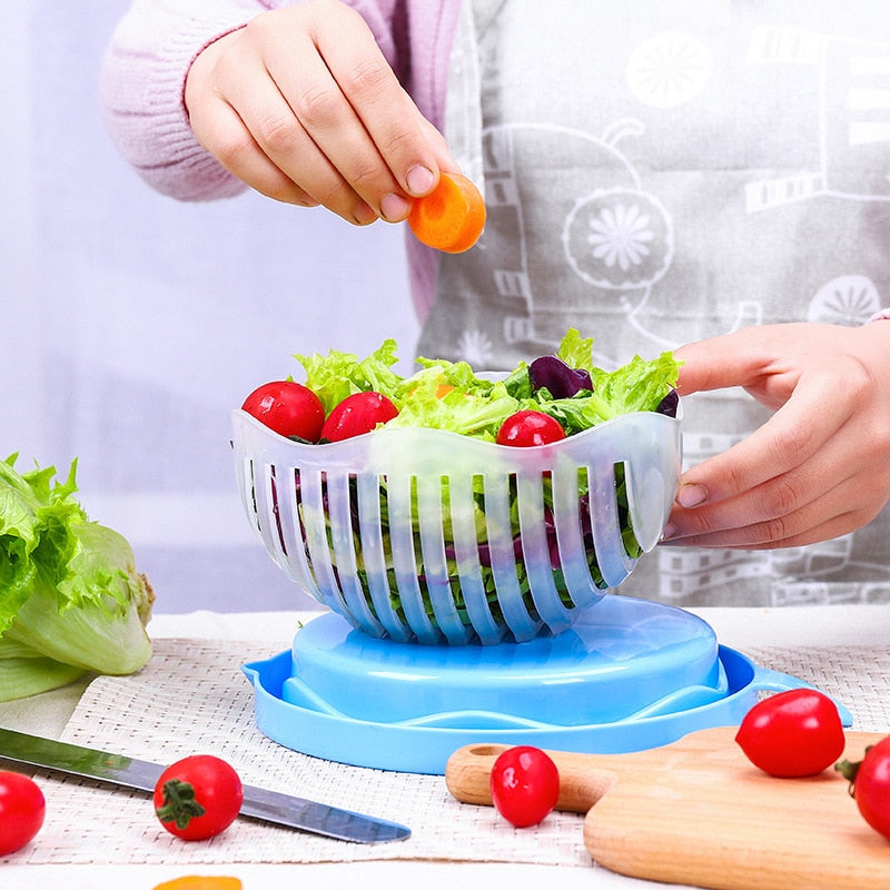 Salad Cutter Bowl