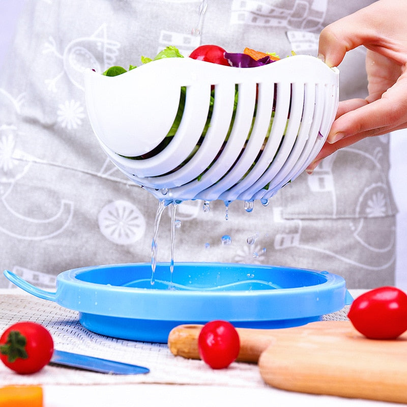 Salad Cutter Bowl