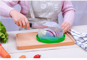 Salad Cutter Bowl