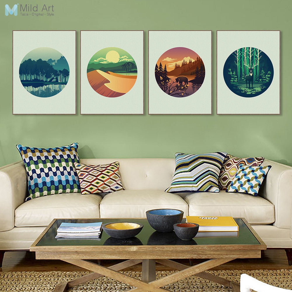 Abstract Wild Painting