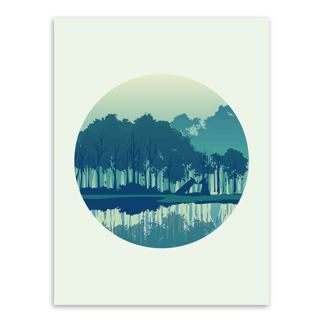 Abstract Wild Painting