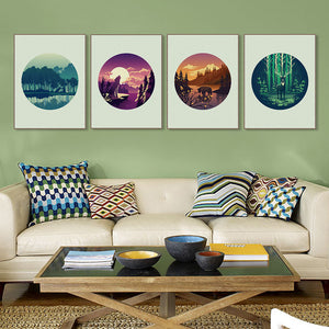 Abstract Wild Painting