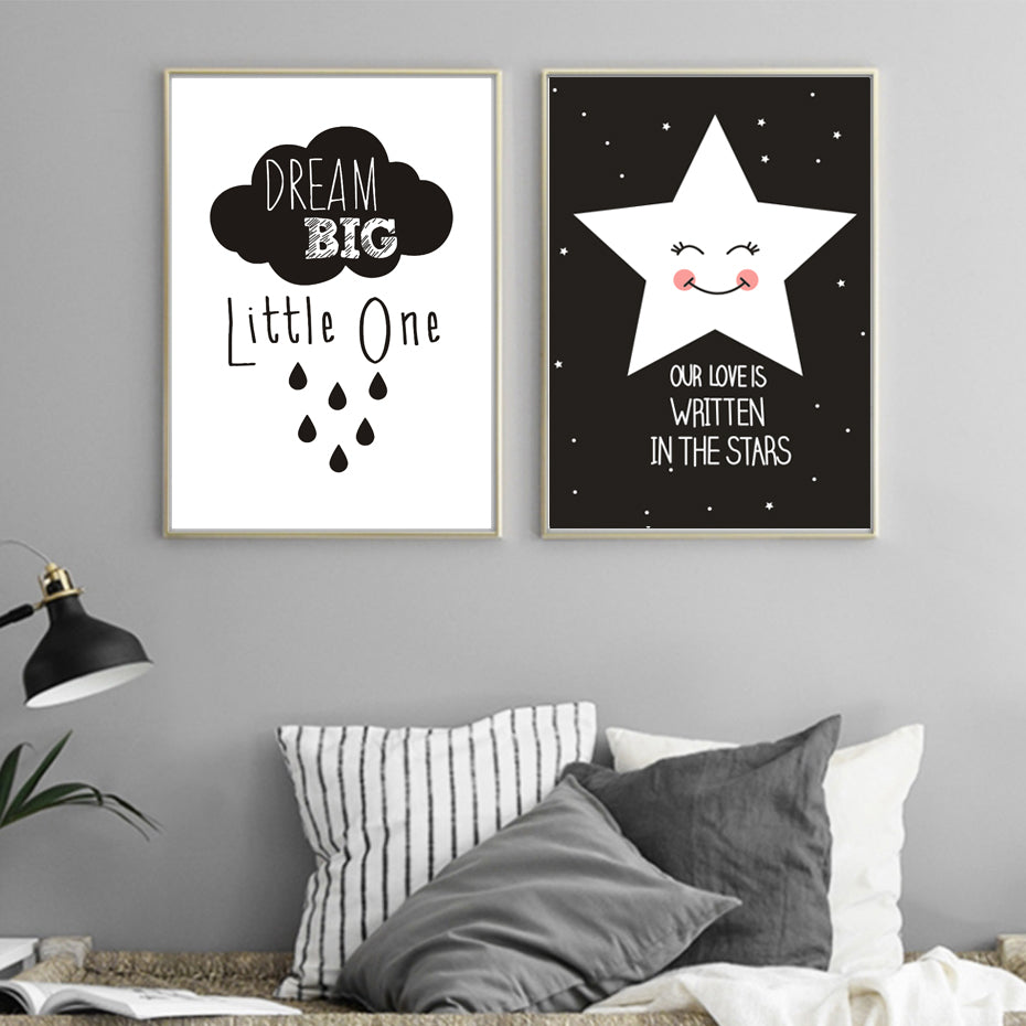 Dream Big Cartoon Paintings