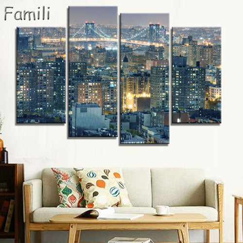 4 Panel Manhattan