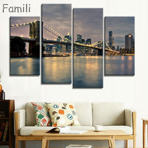4 Panel Manhattan