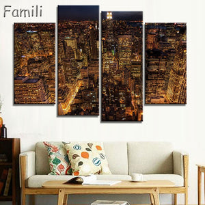 4 Panel Manhattan