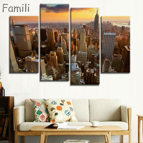 4 Panel Manhattan