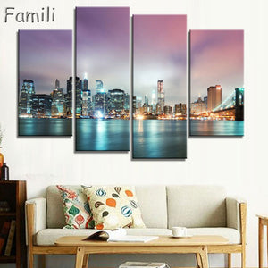 4 Panel Manhattan