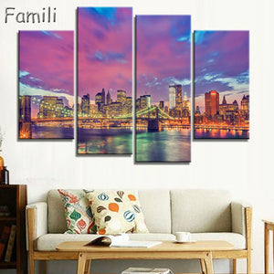 4 Panel Manhattan