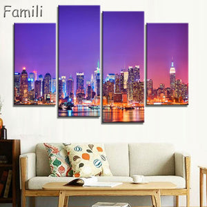 4 Panel Manhattan