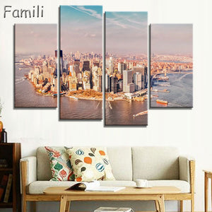 4 Panel Manhattan