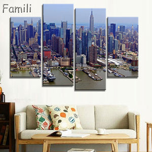 4 Panel Manhattan
